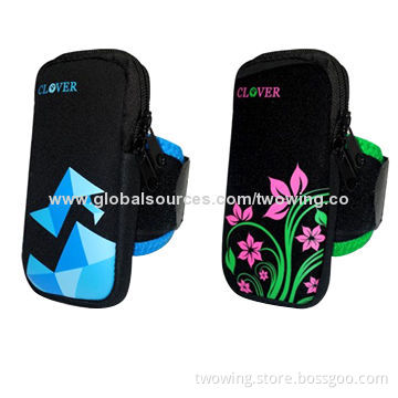 Armband for iPhone, neoprene fabric, used for any kinds of phone when doing sports